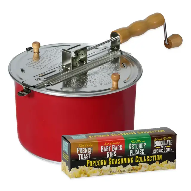 Whirley Pop Color Changing Whirley Pop and Seasoning Party Set