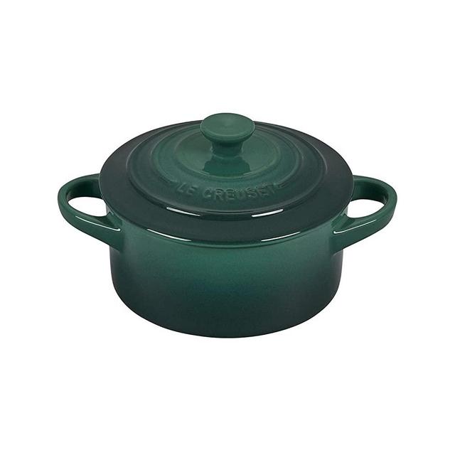 Le Creuset Stoneware Mini Round Cocotte, 8-Ounce, Artichaut