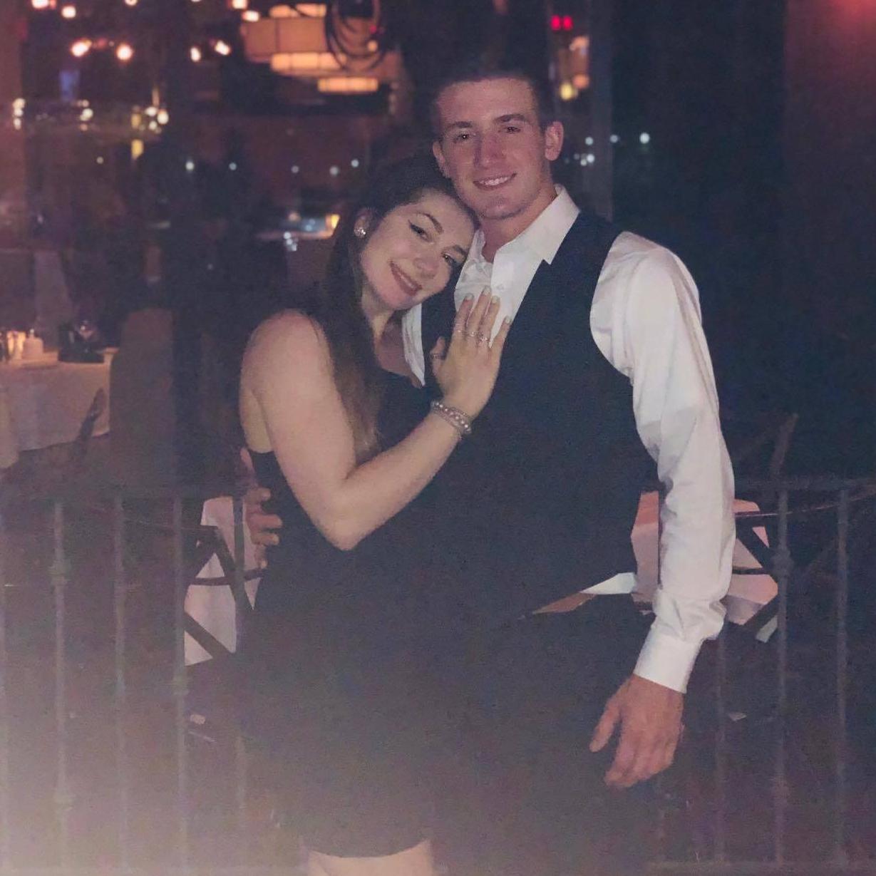 This was taken right after Devon proposed <3