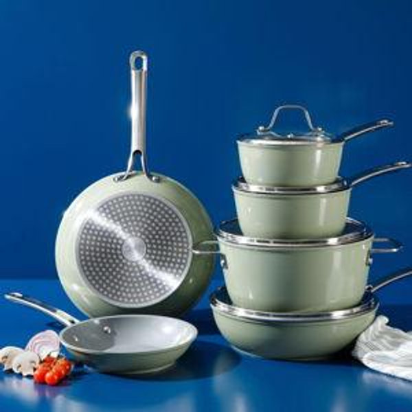 Sur La Table Kitchen Essentials 10 Piece Set - Green