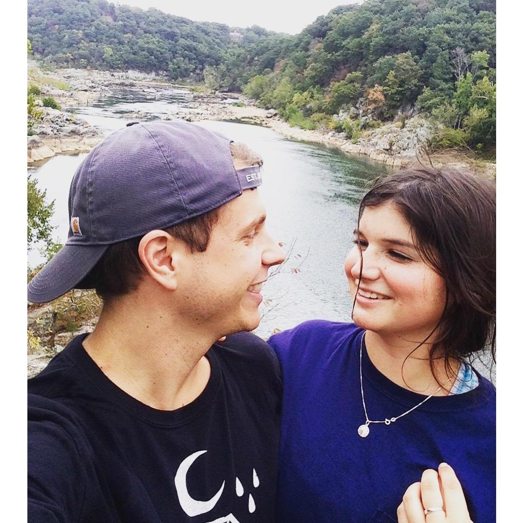 hiking Billy Goat Trail