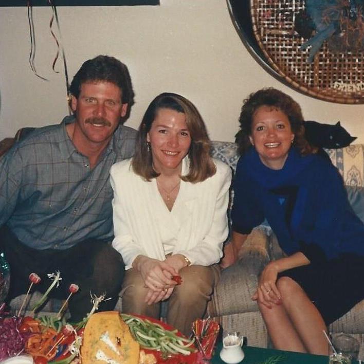 Danny & Mary Rowley shown here with Hope on New Year's Eve in Big Bear 1989.  They are traveling from Boise, Idaho!