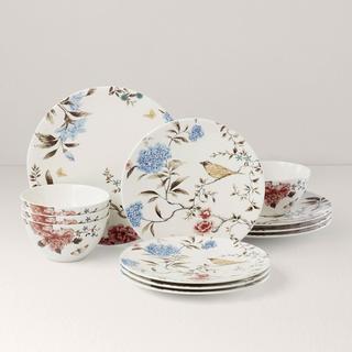Sprig & Vine 12-Piece Dinnerware Set, Service for 4