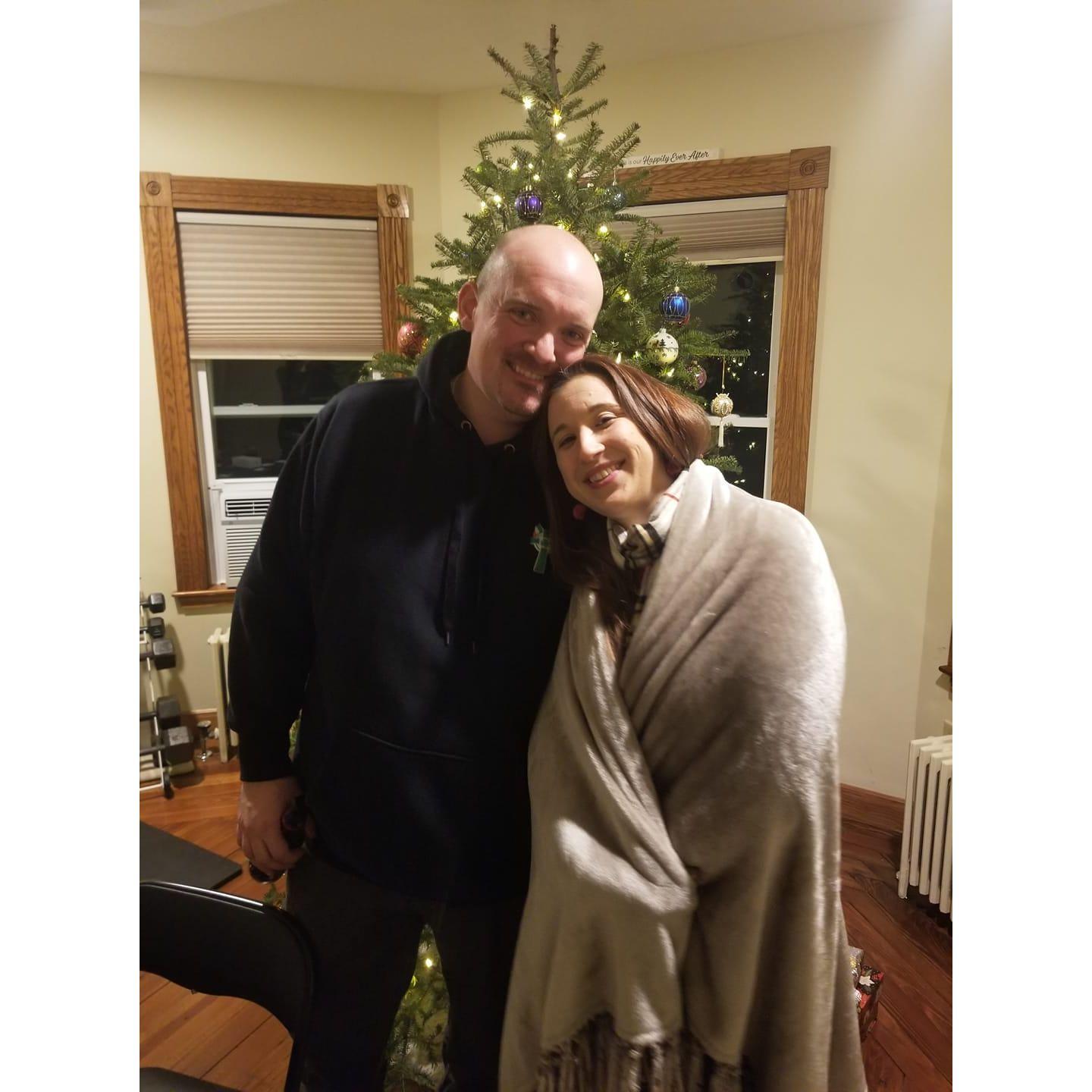 After 4 months of dating, Lisa took this pic and posted it to social media, making us "Facebook official".
