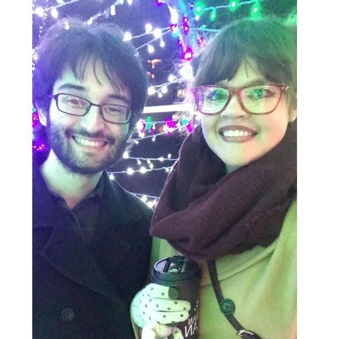 The day Jordan asked Chloe if we could "try dating" at the Scentsy Light Show