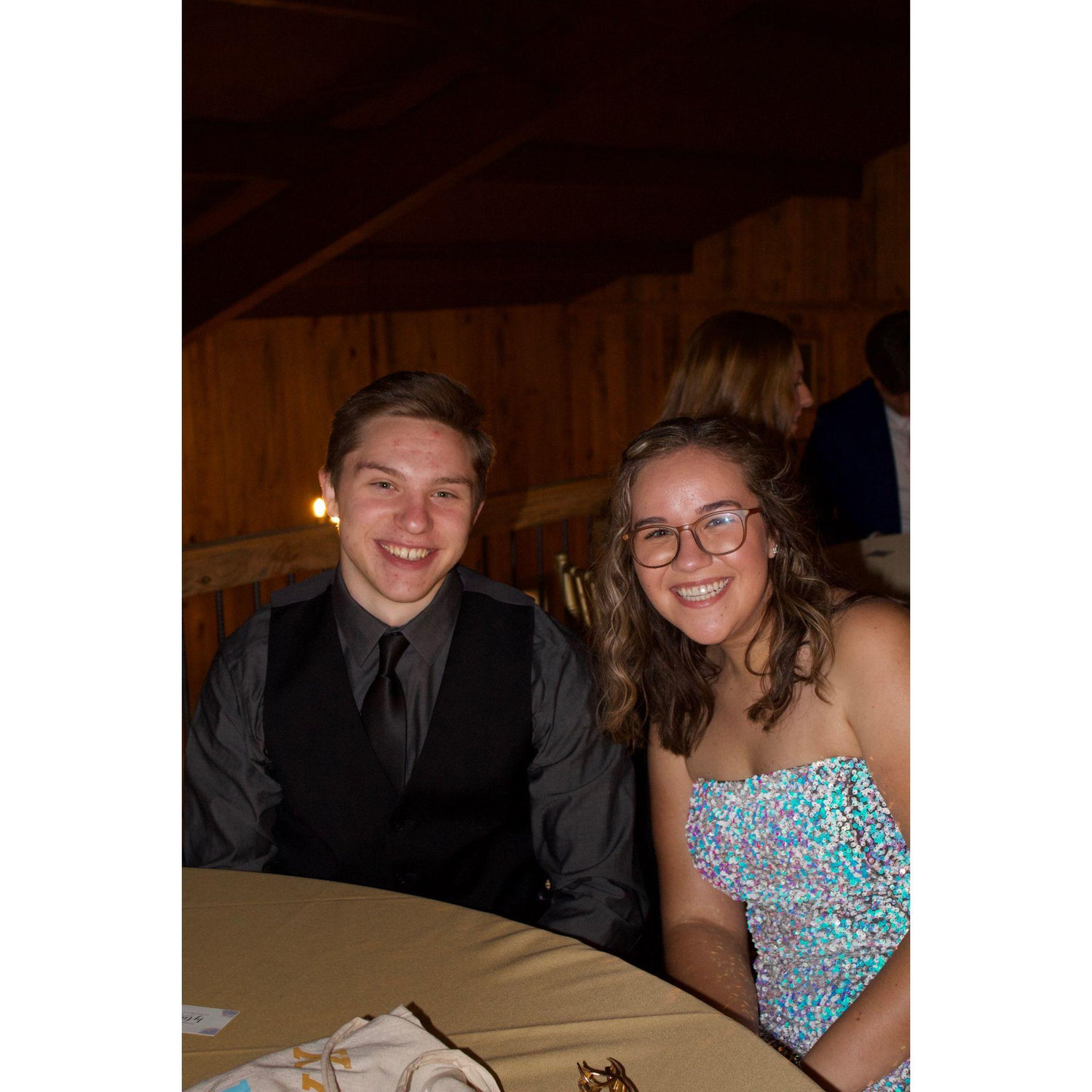 PKD formal 2023...yes we were still just friends!
