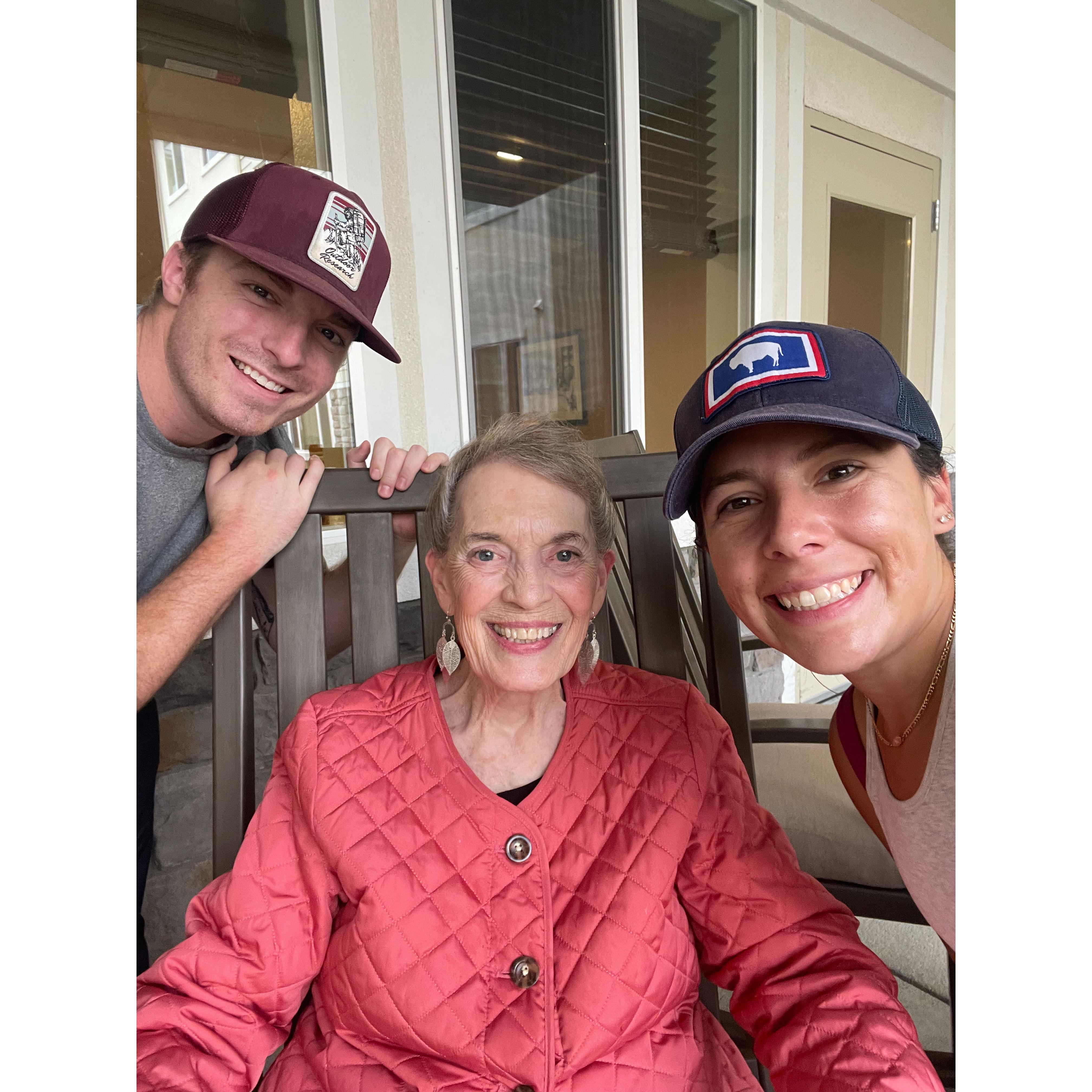Spending time with Nanny
