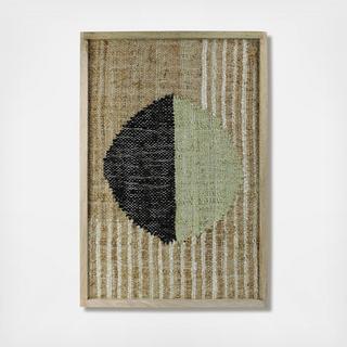 Mana Bisected Circle Wall Art Frame