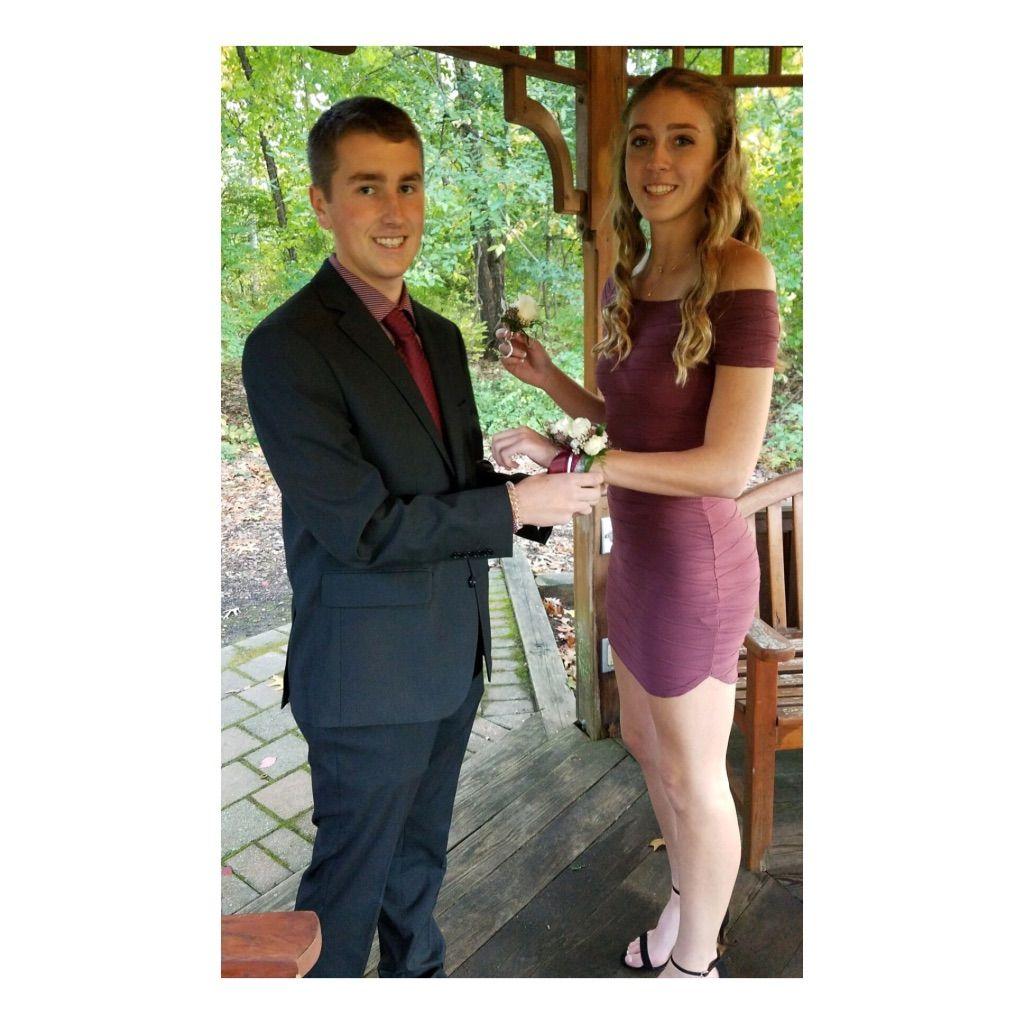 Our first homecoming dance!