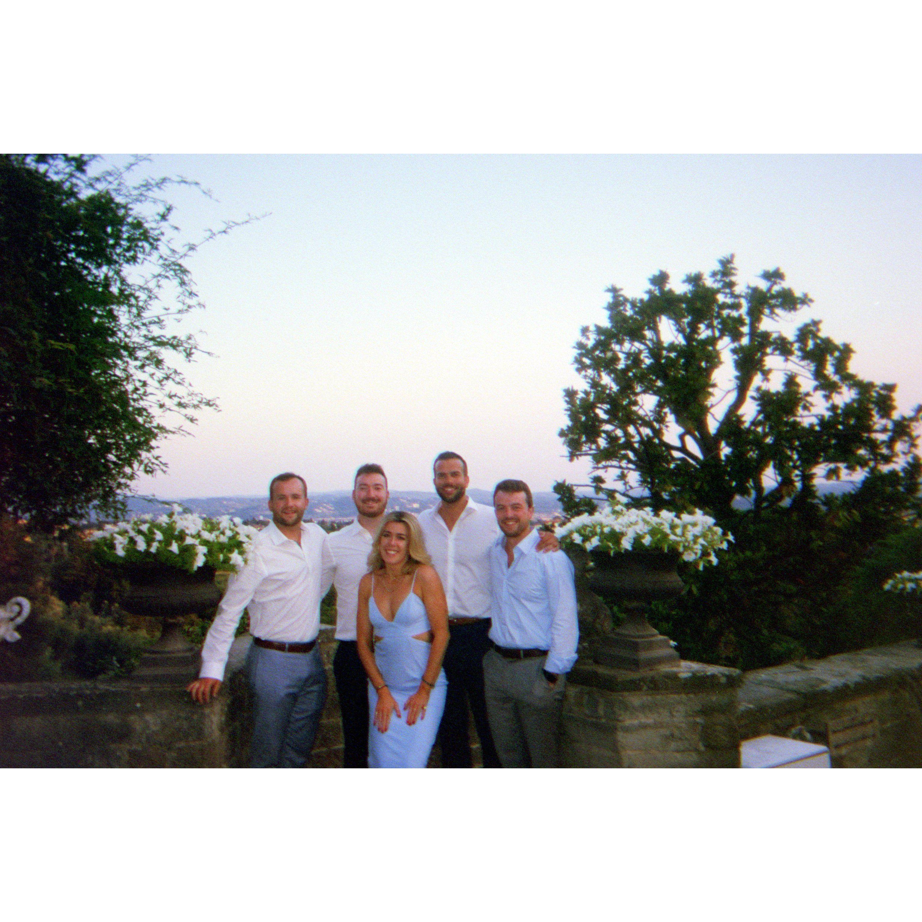 Celebrating Meredith & Damiano in Italy, June 2023.