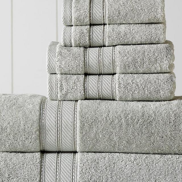 Modern ThreadsSpunLoft 6-Piece Towel Set - Gray