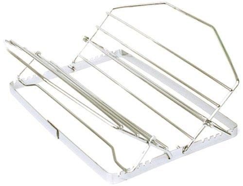 Norpro 275 Adjustable Roast Rack Nickel-plated, 11 inches, Silver