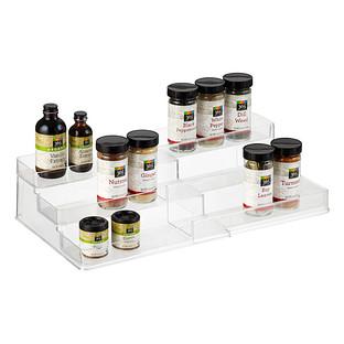 iDesign Linus Expandable Cabinet & Spice Organizer