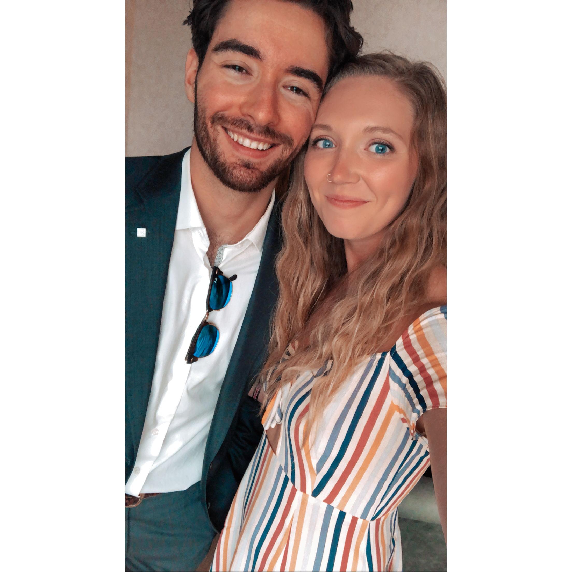 First time as wedding guests together :)