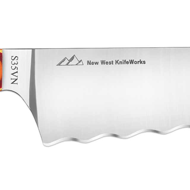 9" Superbread | New West Knife Works | Sunburst