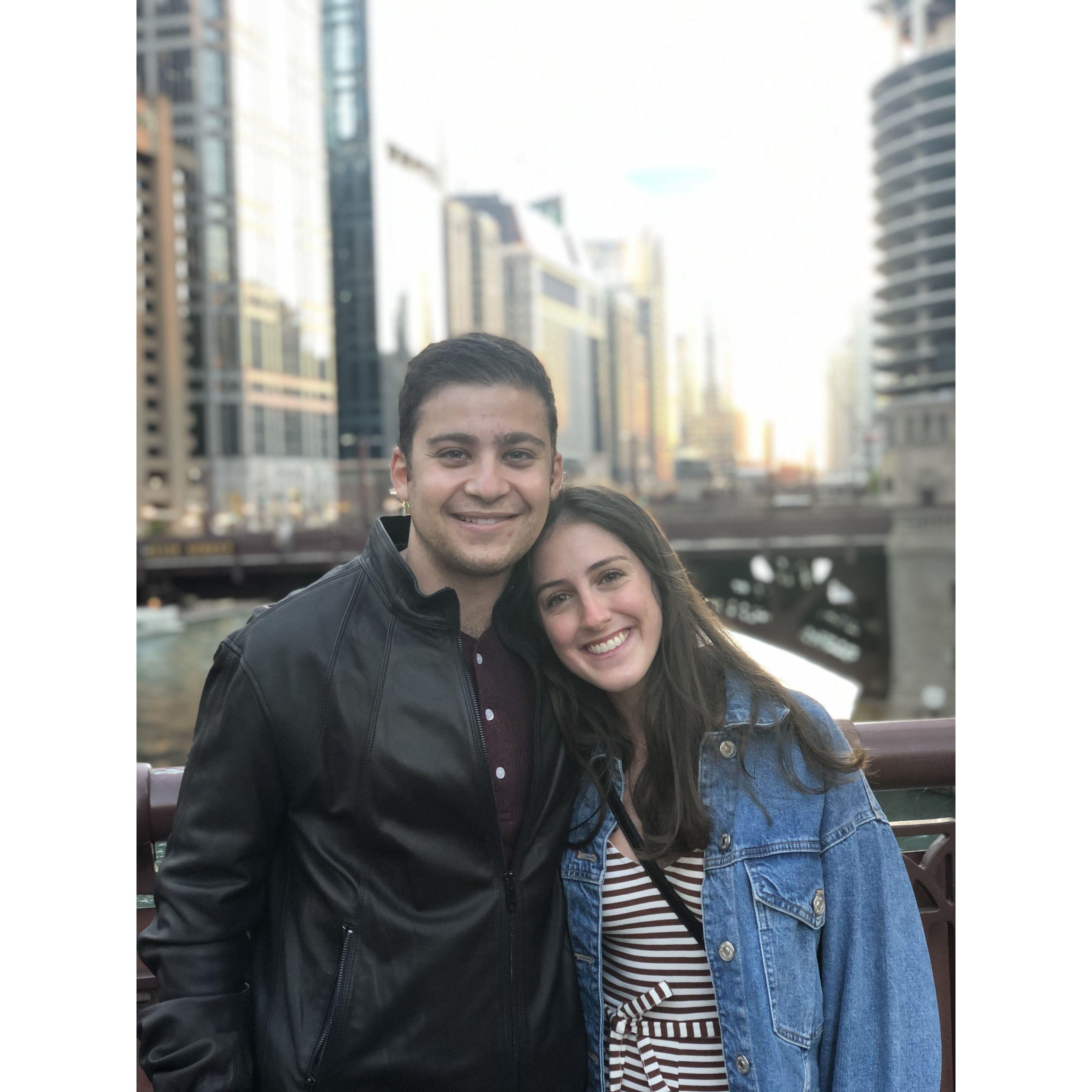 Adam moves to Chicago for Business School