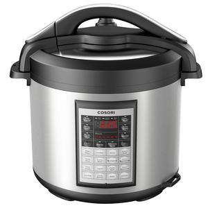 COSORI 8 Quart 8-in-1 Multi-Functional Programmable Pressure Cooker, Slow Cooker, Rice Cooker, Steamer, Sauté, Yogurt Maker, Hot Pot and Warmer, Full Accessories Included, Stainless Steel