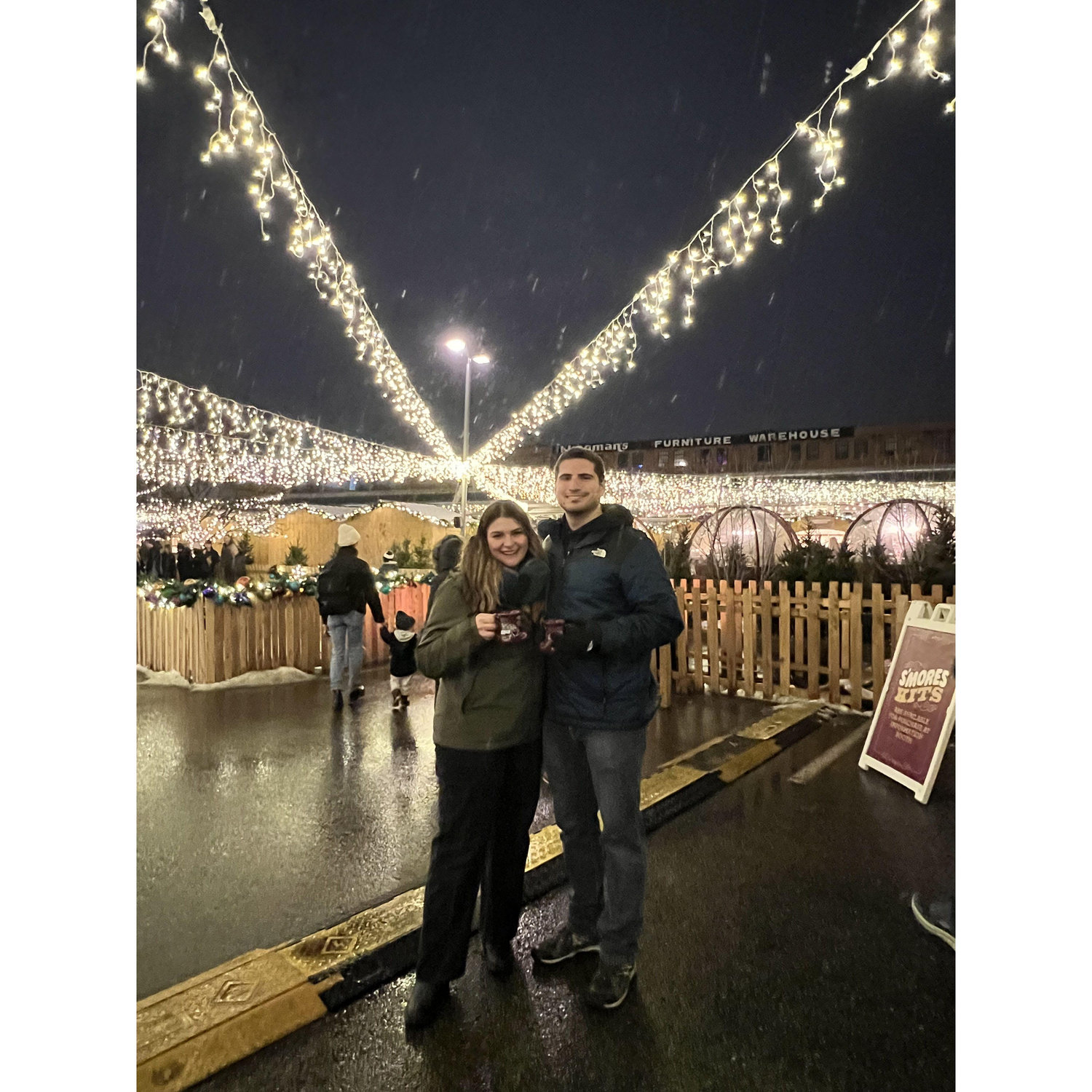 our first Christmas together exploring the Grand Rapids Christkindlmarkt!