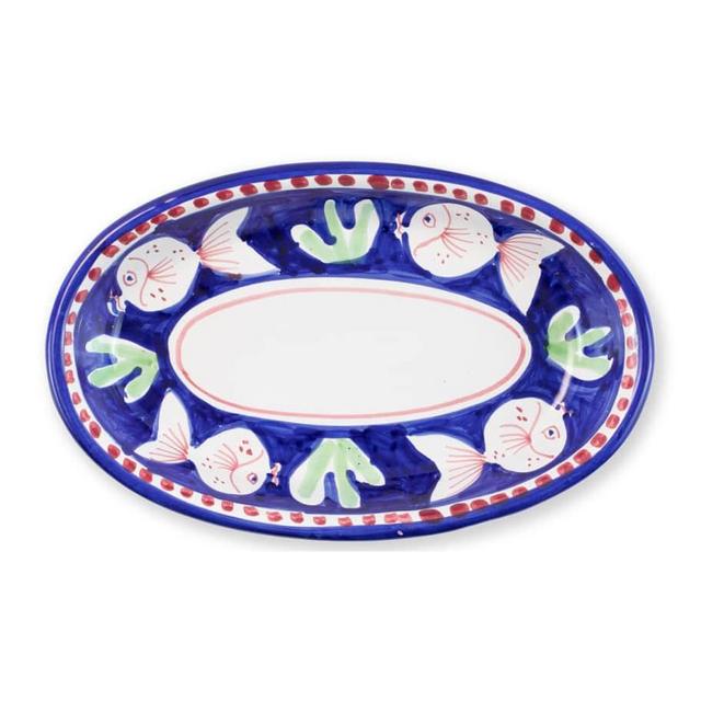 Vietri Pesce Small Oval Tray