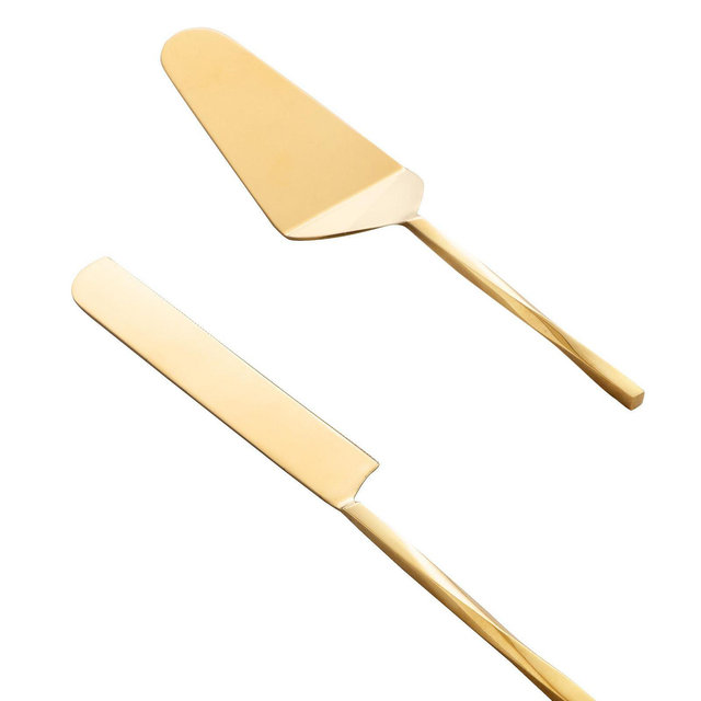 GAURI KOHLI Oslo Cake Servers, Set of 2