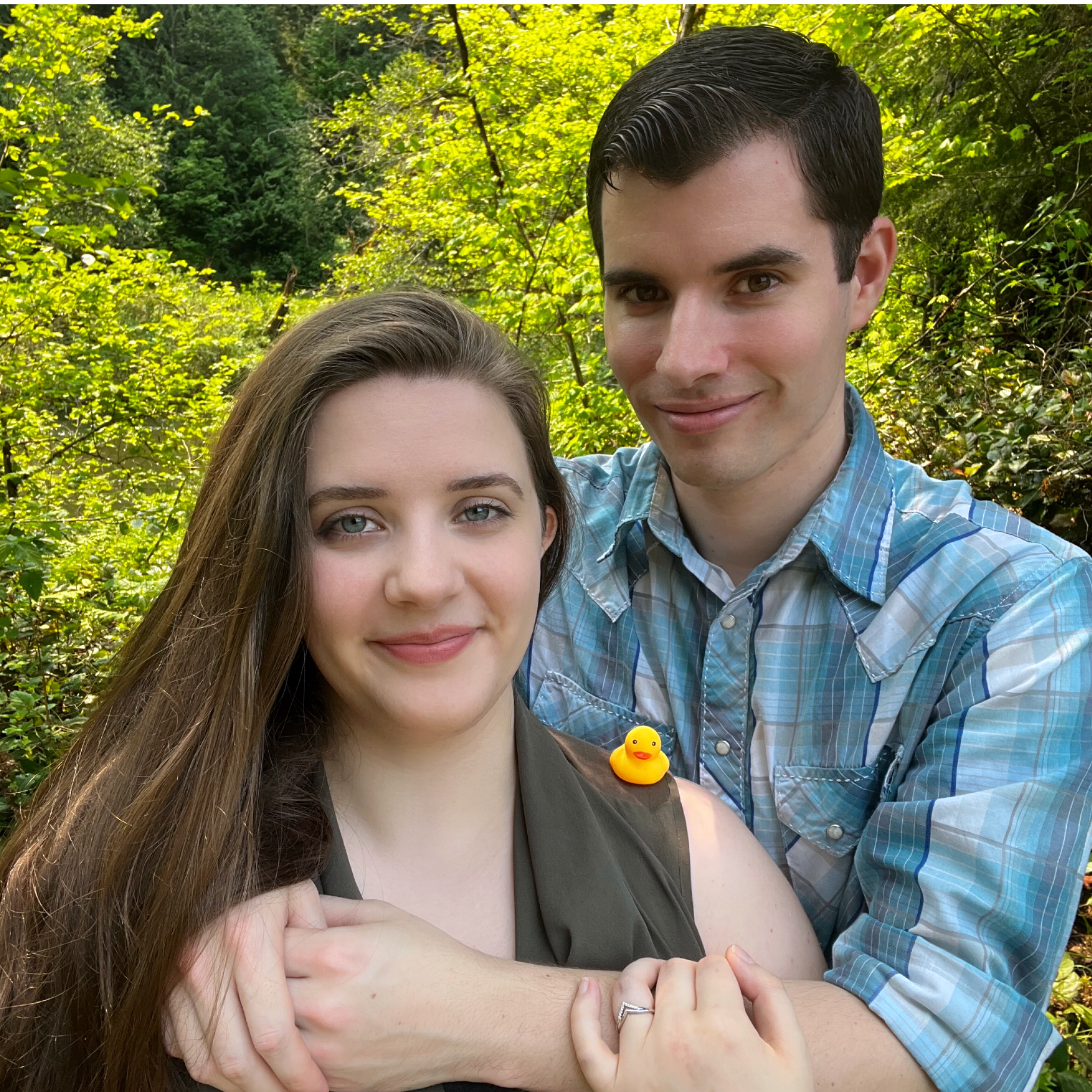 We may be biased, but pretty sure science supports the hypothesis that we look cute together.