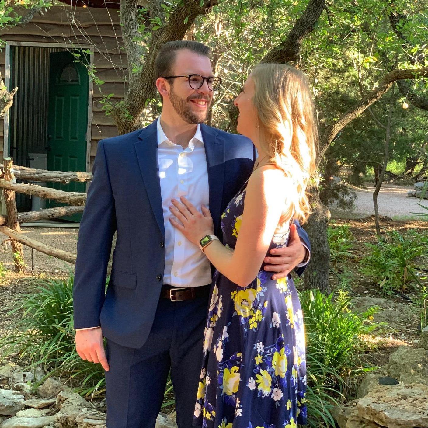 At a friend's wedding in Driftwood, TX