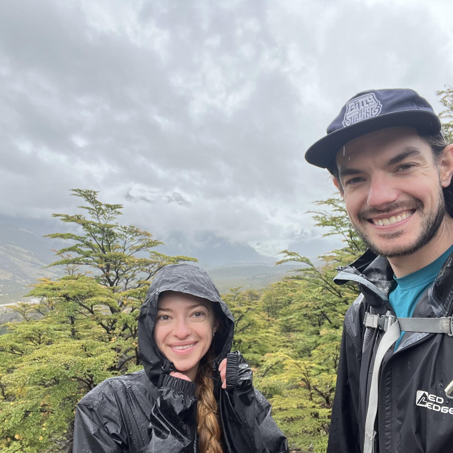 Rainy day in El Chalten, Argentina