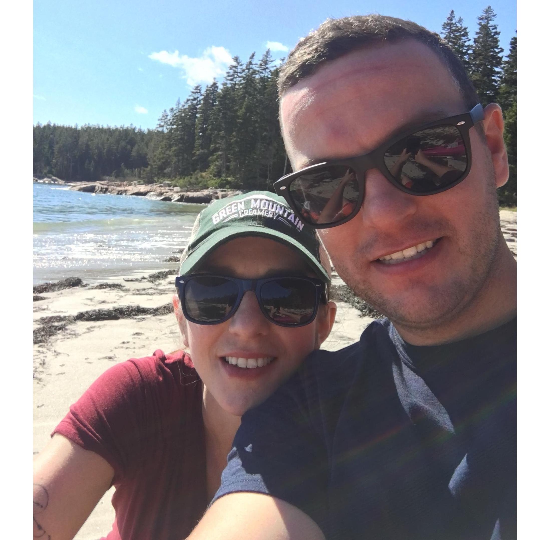 Engagement Weekend at Swan's Island, Maine