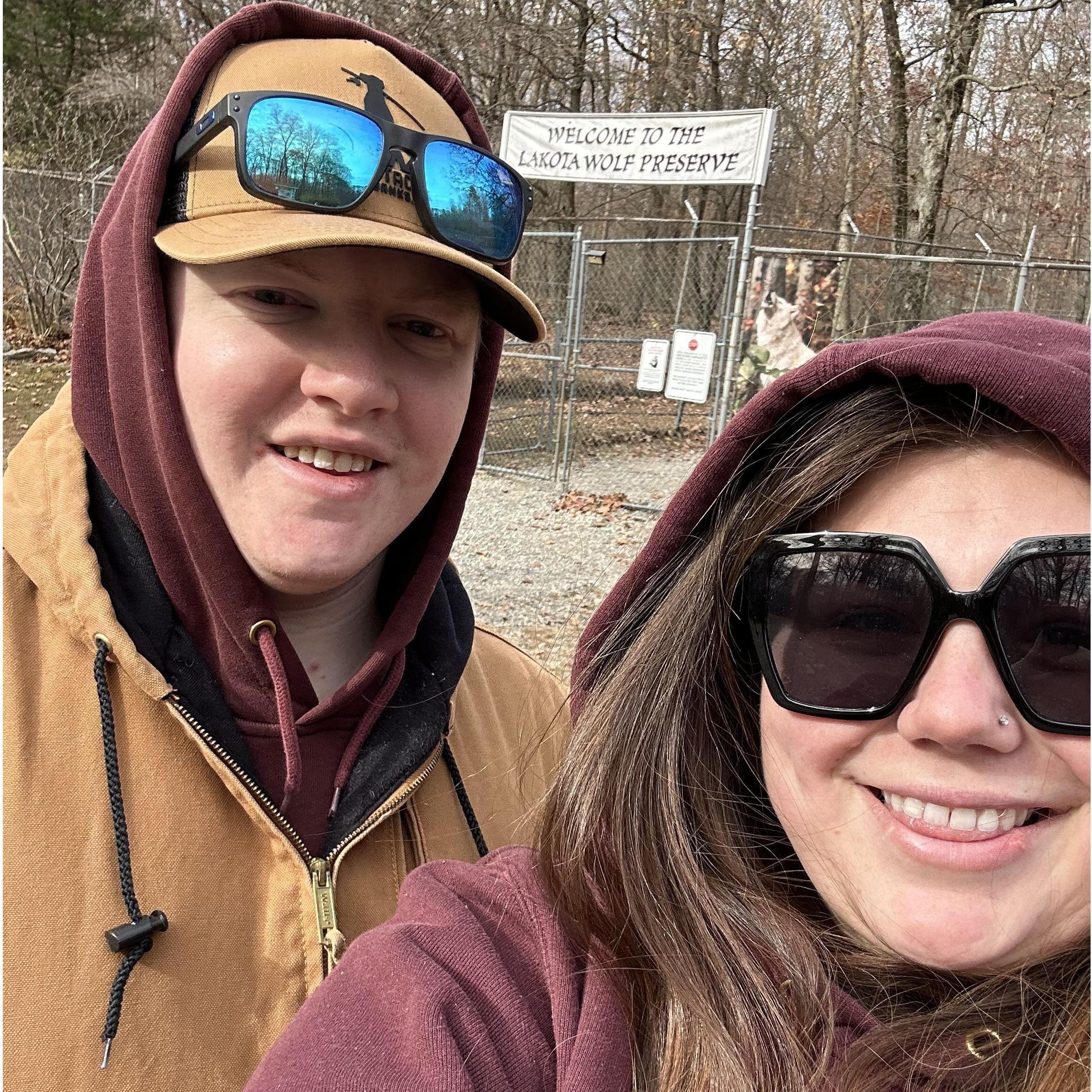 Lakota Wolf Preserve, NJ
-Shawn's Birthday Surprise!!
