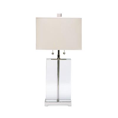 Crystal Block Lamp, Tall