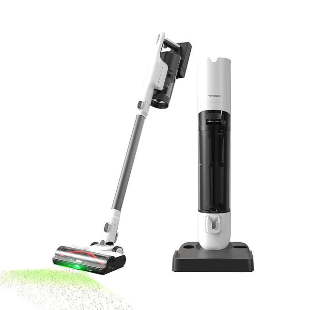 Tineco Pure ONE Station 5 Cordless Smart Vacuum with 2.5L Auto Dust Base, Full-Path Self-Cleaning, 175W Suction, ZeroTangle Tech, iLoop Smart Sensor, Suitbale for Hard Floor & Carpet