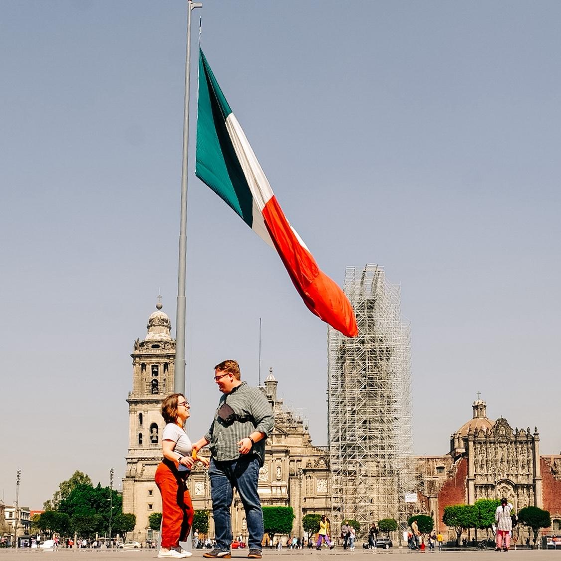 So much traveling together! CDMX being a definite favorite. Our friends and loved ones initially mistook this photo for a proposal, according to an urban legend.