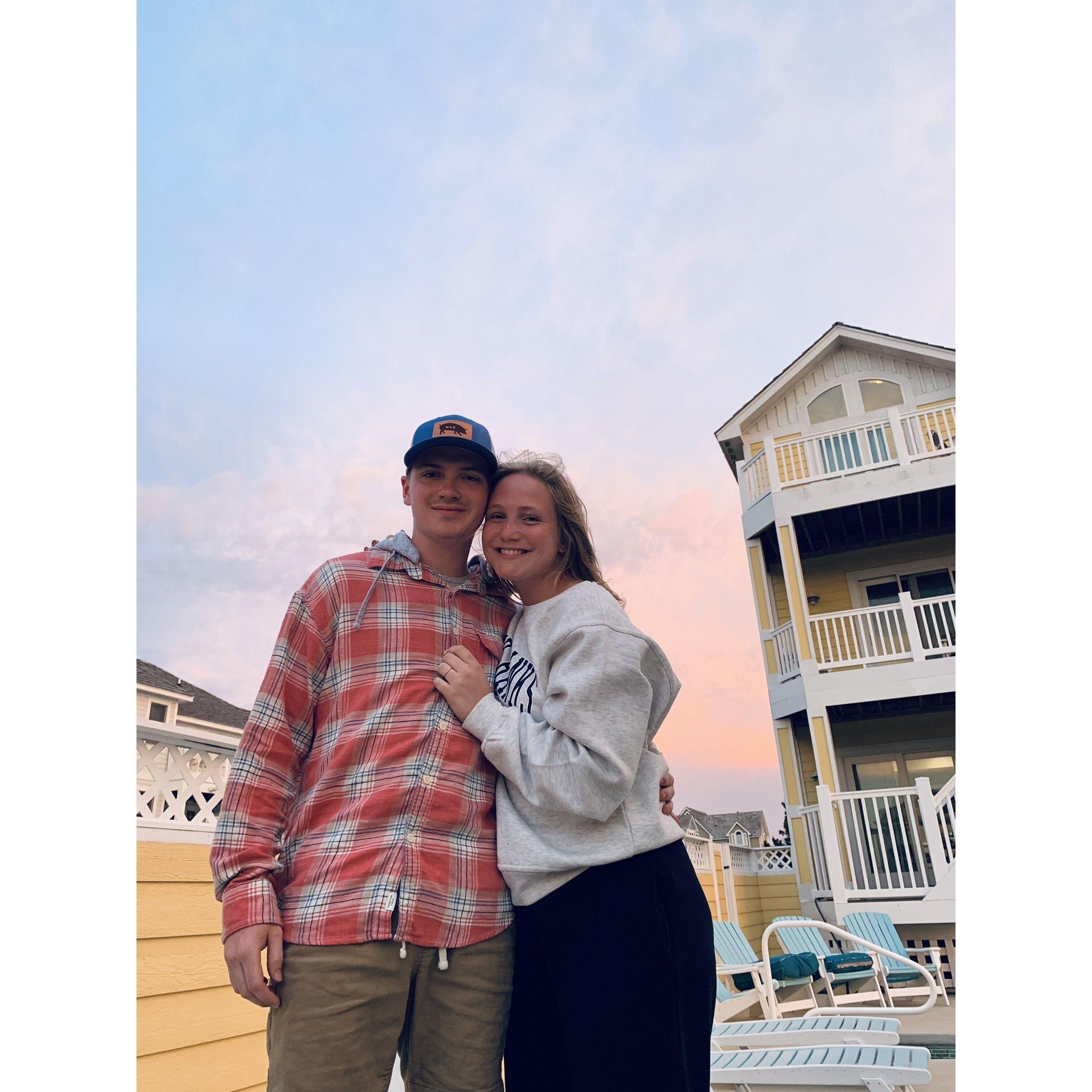 Matt and Abby's first time visiting NC!