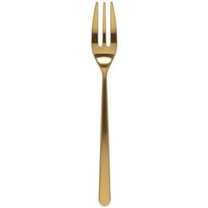 Linea Ice Oro Serving Fork by Mepra