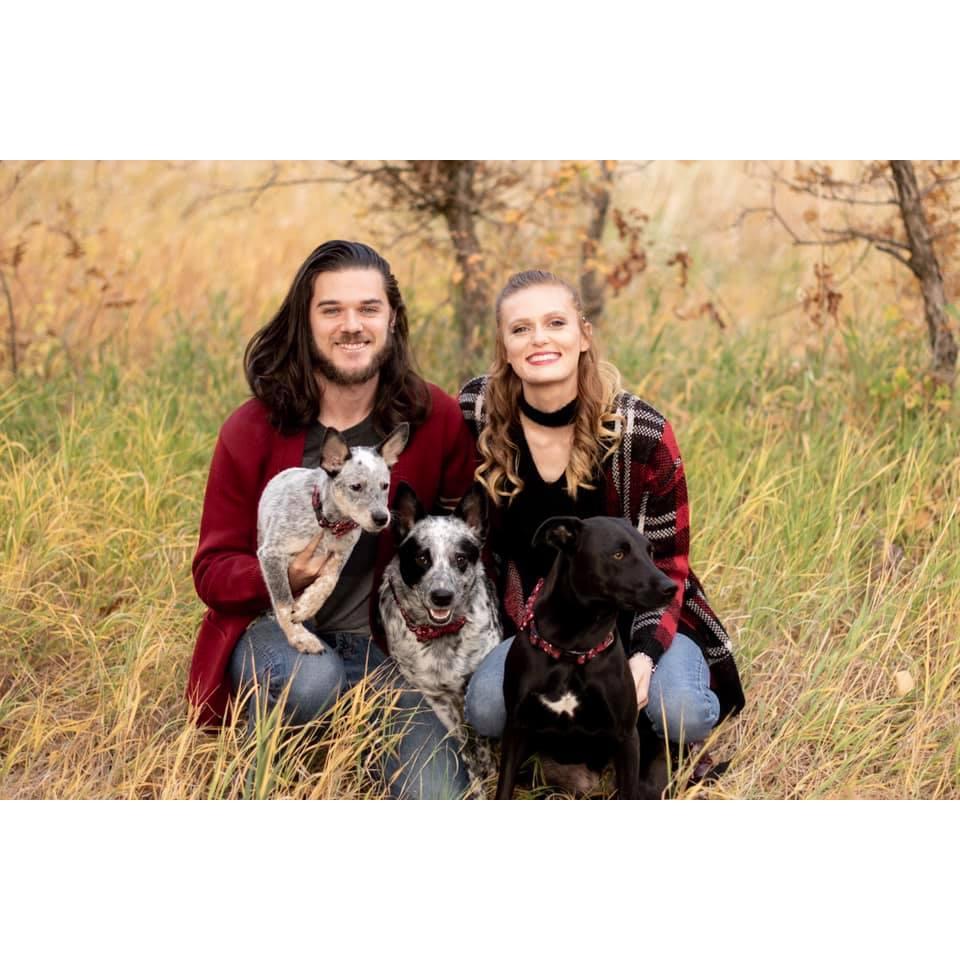 Our first Christmas Card. December 2020.