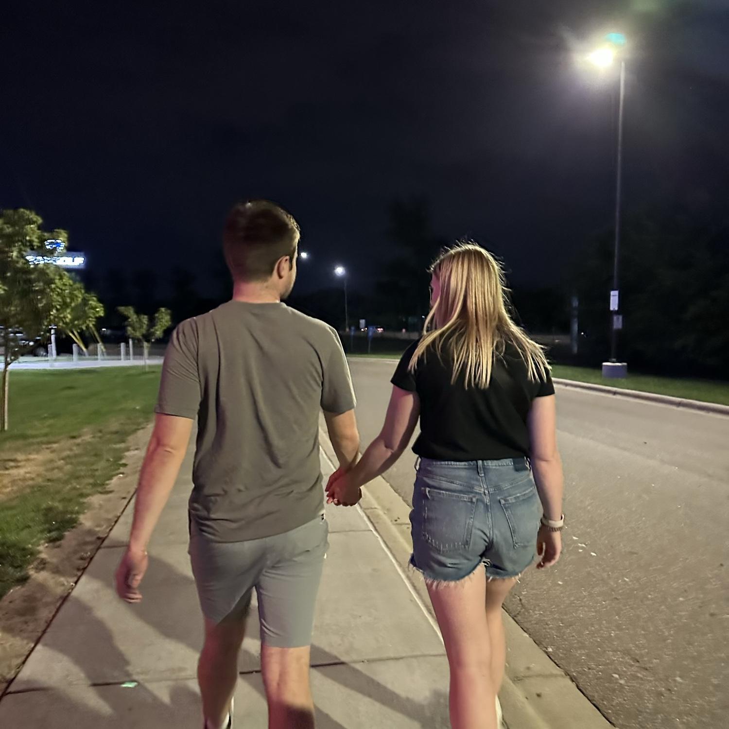 First double date with friends and trying top golf together!
