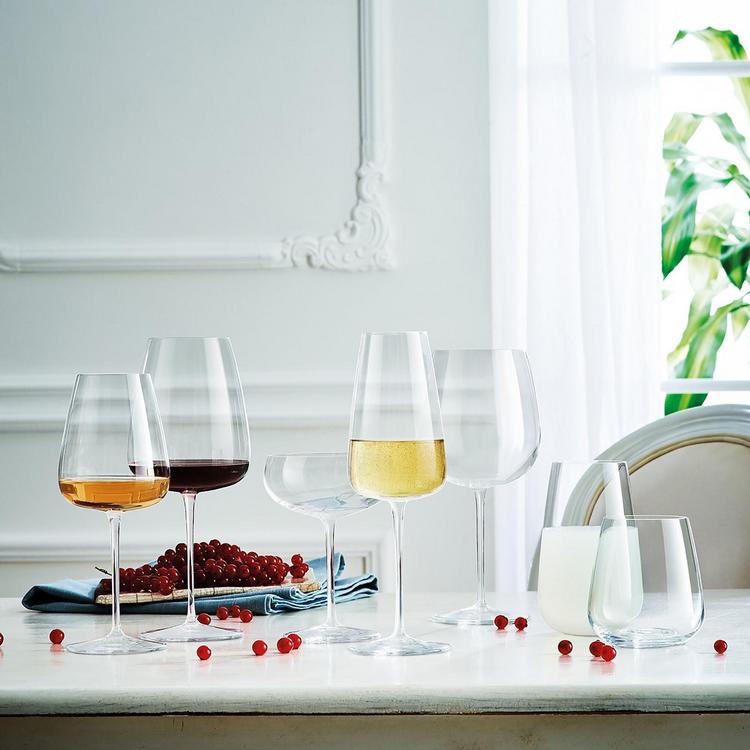 Luigi Bormioli Sublime Red Wine Glass - Set of 4, Clear