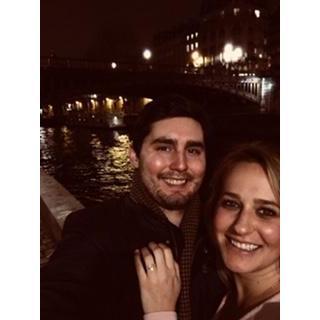 Our engagement - Paris, New Years Eve 2019.