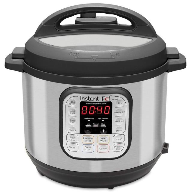 Instant Pot Duo 7-in-1 Electric Pressure Cooker, Slow Cooker, Rice Cooker, Steamer, Saute, Yogurt Maker, and Warmer, 8 Quart, 14 One-Touch Programs