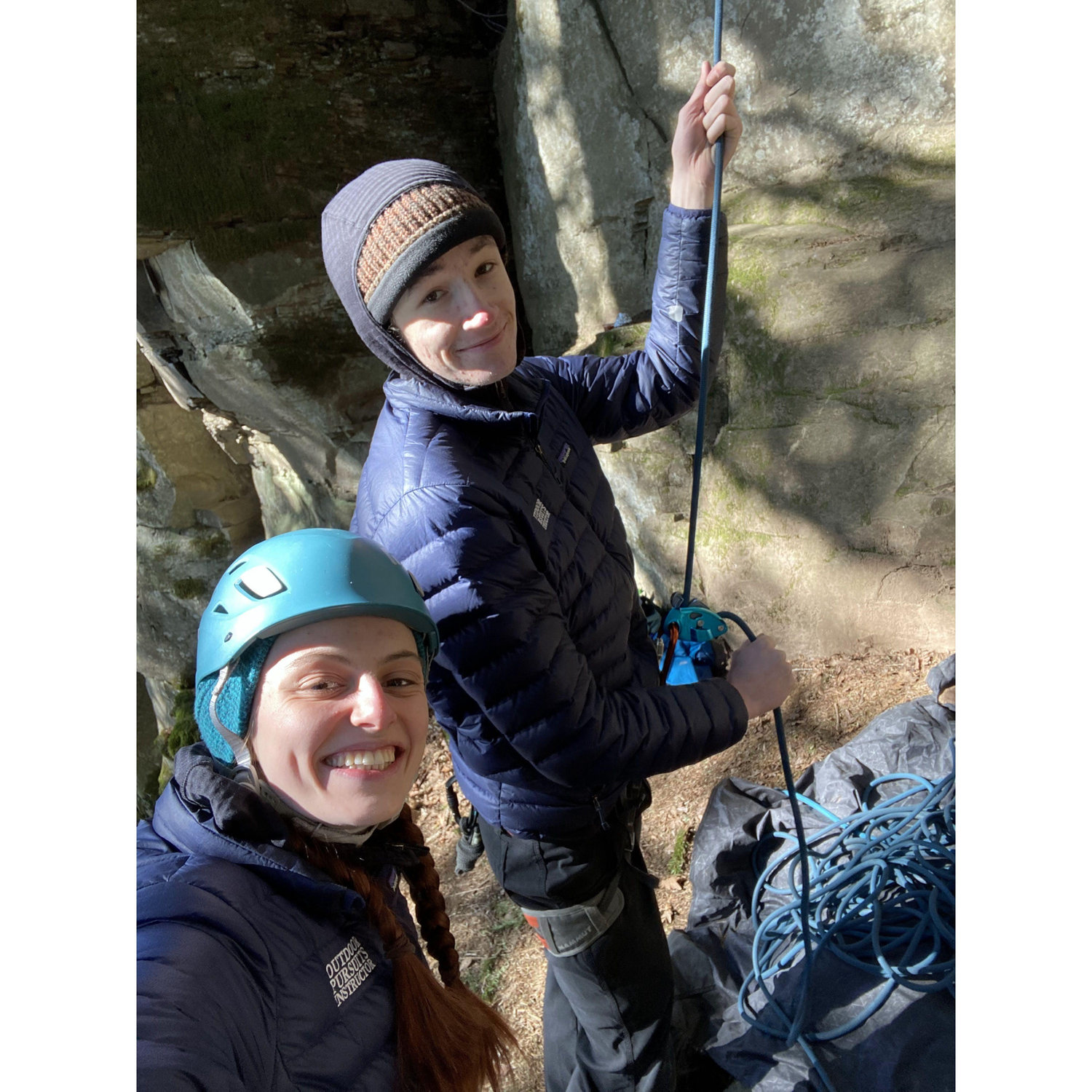 Climbing day at Ozone, Feb 2022