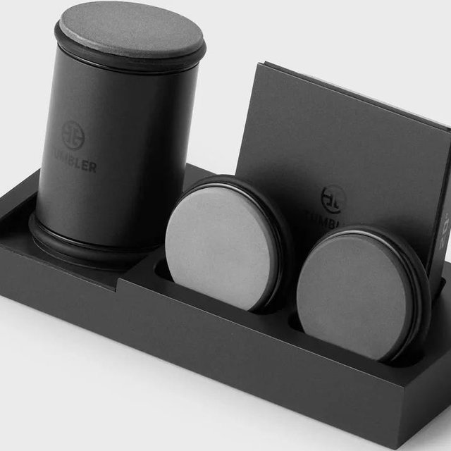 Rolling Knife Sharpener Pro Full Set - Charcoal Black