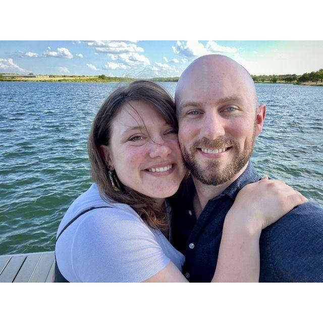 Whitney's first time visiting Michael's home town. We had lunch and a photo shoot out at the lake!
