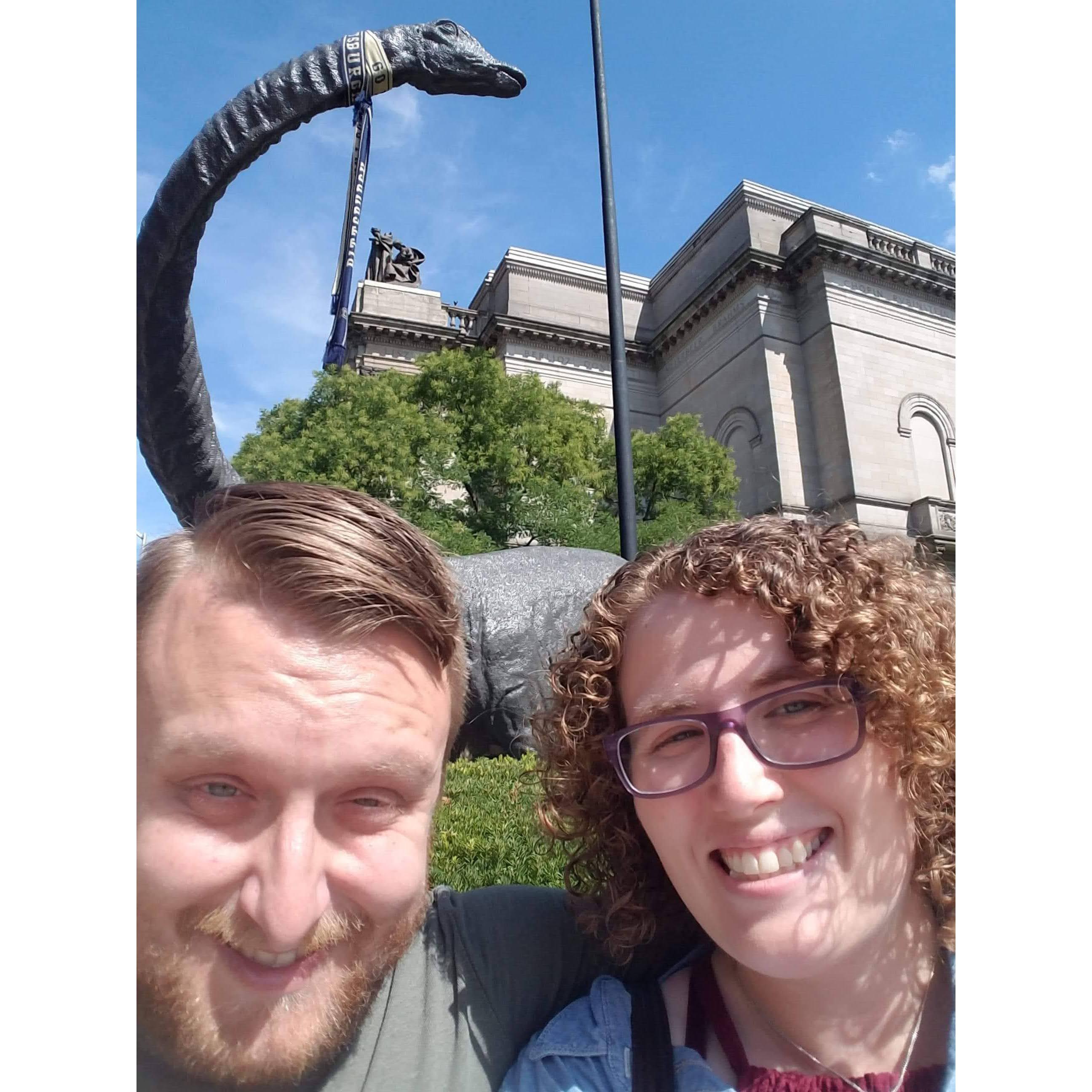 We bonded over our love of museums and try to go to as many as we can!