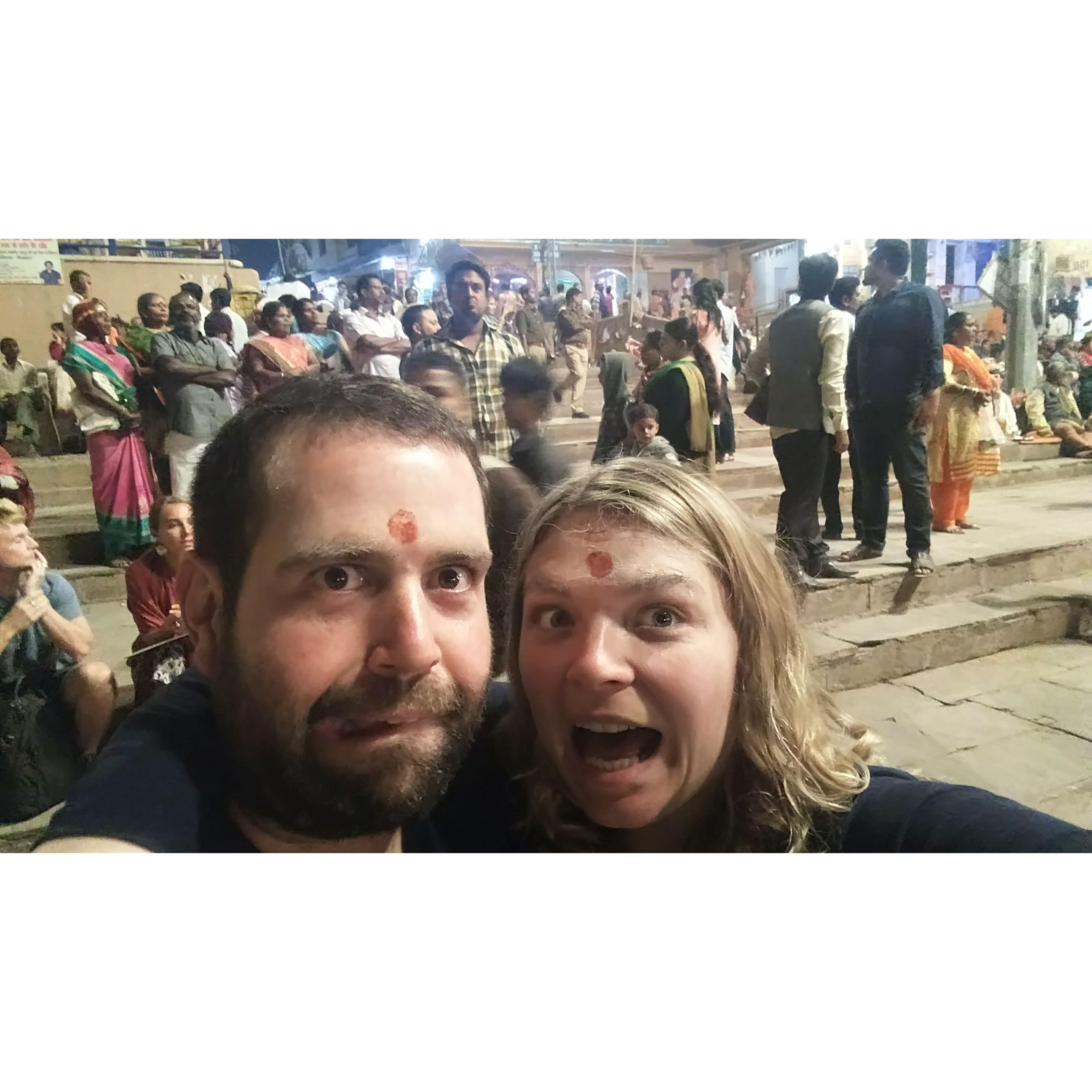 Thanksgiving in India - we did not ask for the dots.
