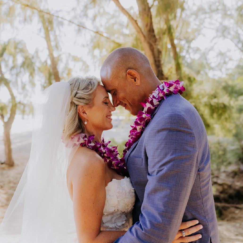 Our Shipwrecks Beach wedding in Kauai - July 24, 2025.