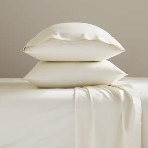 Classic Percale Core Sheet Set (Cream- Queen)
