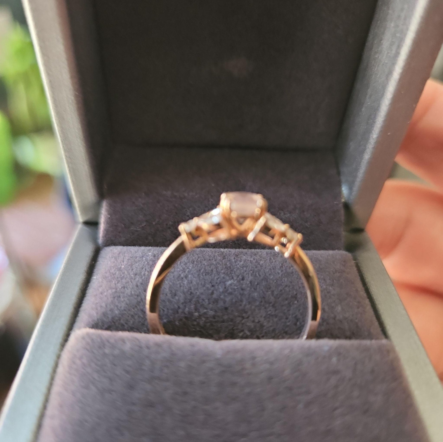 The engagement ring