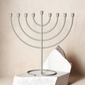 Via Maris Menorah (Sage Green)