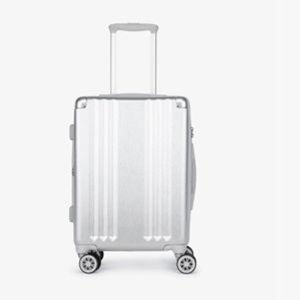 Ambeur Carry-On Luggage in Silver