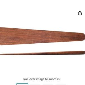 Earlywood 13 inch Handmade Wood Cooking Utensil for Kitchen, Multi-Purpose Wood Scraper and Egg Turner, Cast Iron Scraper and Wood Saute Spatula - Made in USA - Jatoba